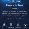 QYSEA Underwater Drone Camera Submarine FIFISH V6
