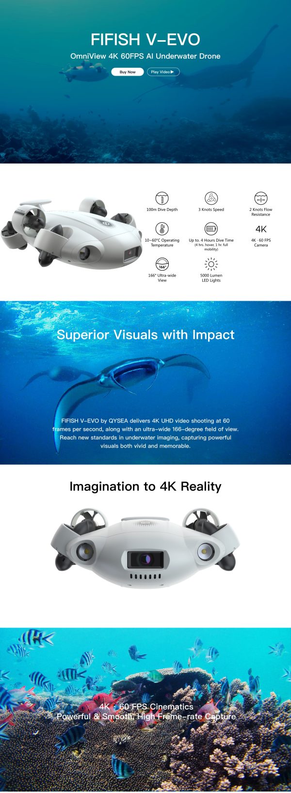 QYSEA Fifish V-EVO Enhanced